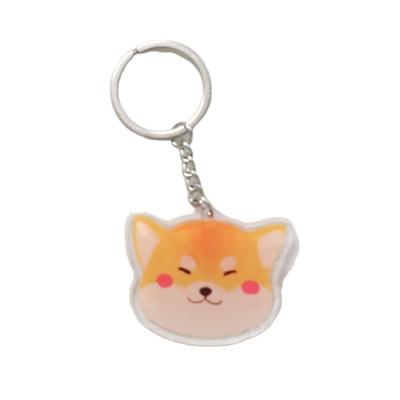 China Fashional Souvenir Gifts 2022 Cute Animal Custom Acrylic Key Chain Buckle Clear Acrylic Key Chain New Products for sale