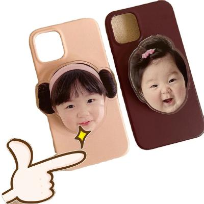 China High Quality Adjustable Custom Acrylic Mobile Phone Stand Cell Phone Holder With Cute Design Acrylic Phone Grip Gift Custom for sale