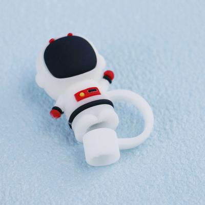 Chine Couverture de paille en Silicone personnalisée de 8mm 10mm 12mm 14mm 15mm pour s'adapter à différents matériaux de breloques en silicone de paille à vendre