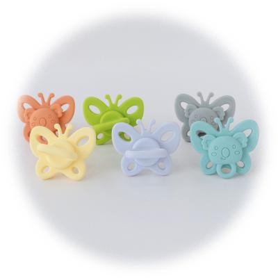 Chine Vente à chaud bébé utilise silicone Bibs sucette silicone sucette bébé utilise Bpa libre Brustwarze bébé silicone forme sucette à vendre