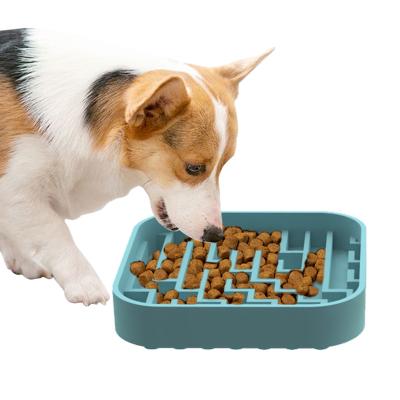 China Groothandel Custom Food Grade Silicone Bowl Dog Pet Slow Feeder Bowl Kerstthema Pet Food Bowl Pet Lick Mat Te koop