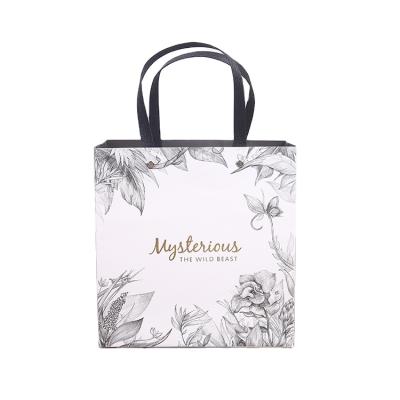 China High quality luxury paper gift bag recyclable custom brand printing craft custom paper bag for sale