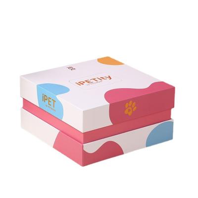 China Recycled Materials Luxury Custom Square White Cardboard Gift Boxes Lids And High Gloss White Cardboard Boxes Packaging for sale