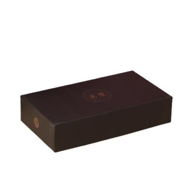 China Recycled Materials Rectangle Custom Gift Box Paper Box Luxury Rigid Box Packaging With Lid for sale