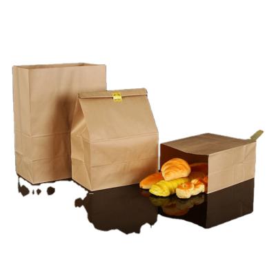 China Recycled materials store cheap wholesale ready to take away paper bag for fast food packaging for sale