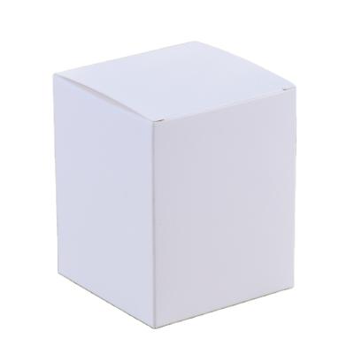 China Recycled Materials Wholesale White Cardboard Paper Cosmetic Packaging Packaging Boxes for sale