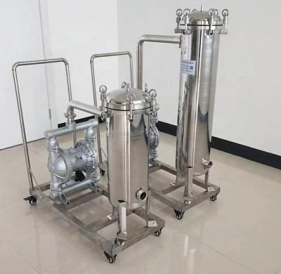 China Hotels Pure Stainless Steel SS Water Filter Housing Cart for sale