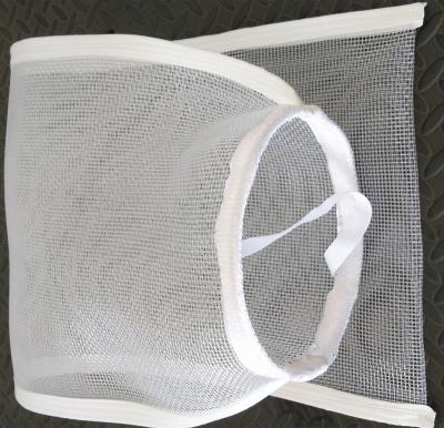 China Hotels 50 mesh strawring plastic ring yarn nylon fabric filter bags for honey for sale