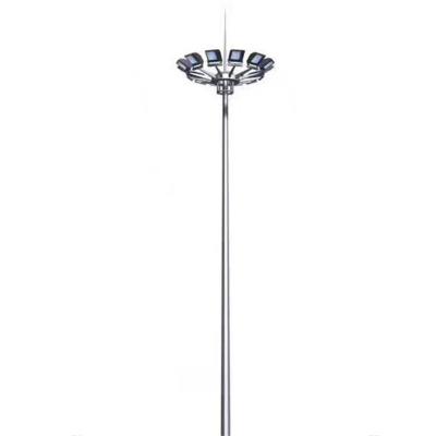 China Garden 20 Meter High Light Stadium Elevator Pole Lamp High Mast Lamp Post Lighting for sale