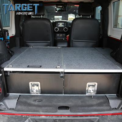 China High Quality Double Or Single Drawers SUV Pickup Vehicle SUV Pickup 4WD Drawer Auto Tool Box Storage Box for sale