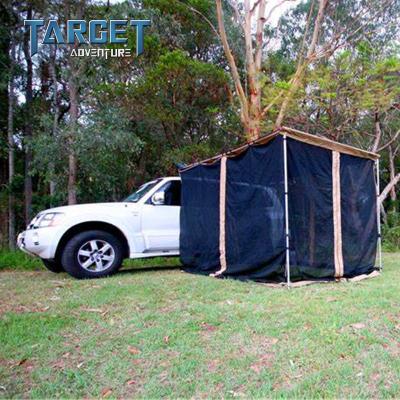 China High quality outdoorcamping tent 4x4 vehicle side roof tent mosquito tent side roof tent anti mosquito tent for sale