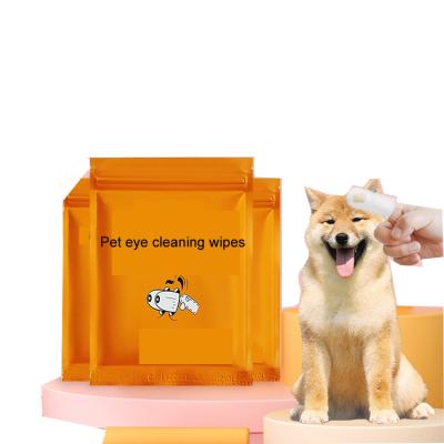 China Hot Sales Portable Organic Pet Organic Soft Natural Soft Customizable Pet Ear Wet Cloth for sale