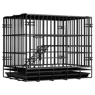 China Stocked Wholesale cheap 3 story home metal large stainless steel wire cat villa house cage with wheels removable for sale