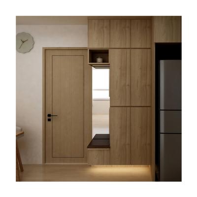 China High Quality Customized Door Design Sound Insulation Modern Interior Bedroom Wood Doors for sale