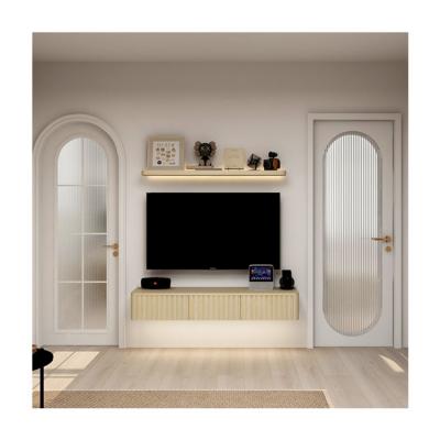 China Wholesale Adjustable (Height) Modern and Simple Wooden Home Furniture, High Quality Hanging TV Cabinets for sale