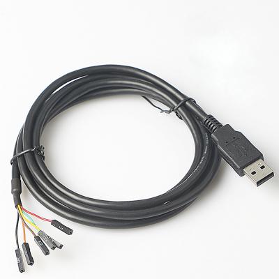 China Cp2102 COMPUTER Micro Usb To Uart TTL Module 6pin CO Serial Console Cable for sale