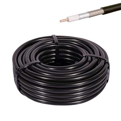 China Low Rf Loss Lmr400 Tinned Lmr 400 Clad Copper Coaxial Cable Lmr400 for sale