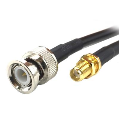 China RF Bnc Male To Rg58 Cable 5M SMA Female To BNC Male Plug Bnc Connector Rg58 Cable for sale