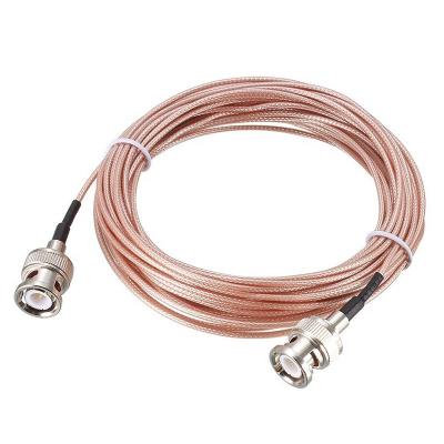 China RF Conector Bnc Male To BNC Coaxial Cable Male Bnc Connector Male Rg 316 Cable Rg178 for sale