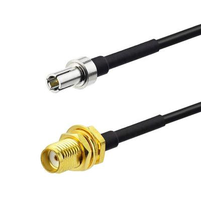 China RF SMA Female To TS9 Coaxial Connector Pigtail Cable 15CM Sma To Ts9 Coaxial Cable for sale