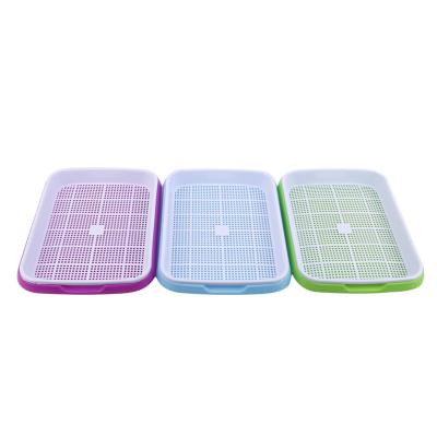 China Eco-friendly Horticulture Clone Tray Germination Grow Tray Seedling Box Planting Agriculture Seedling Tray for sale