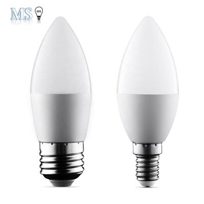 China new residential style 5w c37 led bulb candle light e27 led filament lamp for sale