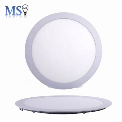 China Modern high quality good prices recessed round LED panel light 6w 24w 36w for office for sale