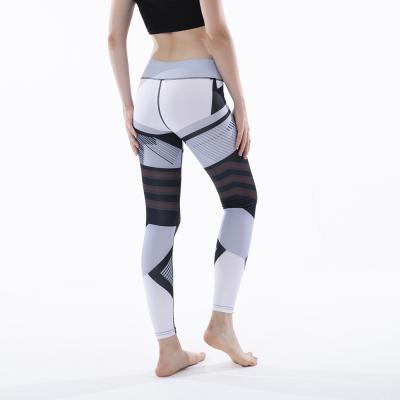 China Manufacturer Antibacterial Spot High Waist Yoga Wear Sports Outside The Spot Fitness Large Size Pants for sale