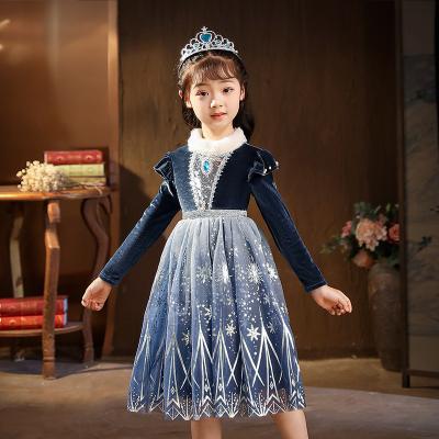 China Aisha Princess Breathable Dress Summer Kids Birthday Dress Designs Newest Baby Dresses 2021 for sale