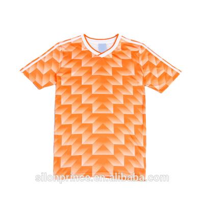 China Thailand quality club breathable soccer jersey sets 1998 commemorative club jersey polyester polyester for sale