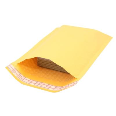 China Yellow Waterproof Water Proof Custom Express Mail Shipping Envelope Bag With Bubble Mailing Bag for sale