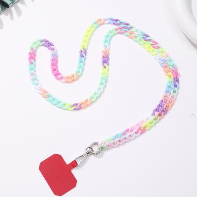 China Cell Phone Lanyard Mobile Phone Chain Metal Pendant Portable Charm Strap Eco - Friendly for sale