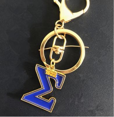 China Sigma 1922 SGRHO Sorority Bag Keychain SGRHO Greek Bag Car Keychain DIY Charm Accessory Keychain Fraternity for sale