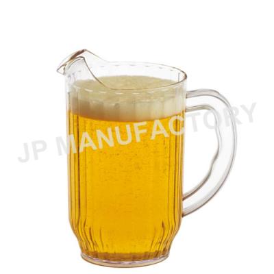 China Casual Durable Plastic Beer Jug / 1.4L Polycarbonate Unbreakable Beer Jug for sale