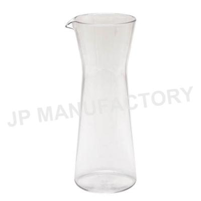 China 1000ml Casual Unbreakable Plastic Clear Polycarbonate Wine Decanter for sale