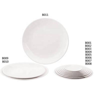 China A5 Round Melamine Plate 6-17 Inch Casual High Quality Restaurant Used Dinner Plate for sale