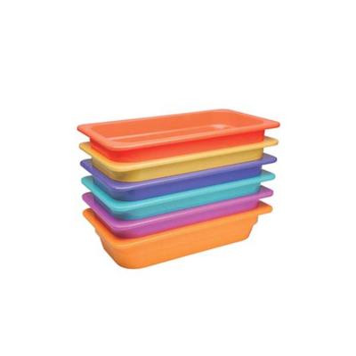 China Melamine A5 Shake A5 Melamine GN Pan / Shake GN Pan Half Size Plastic Display Pan for sale