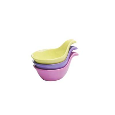 China Colorful Casual A5 Melamine Sauce Appetizers Roll Mini Sauce Plastic Cup for sale