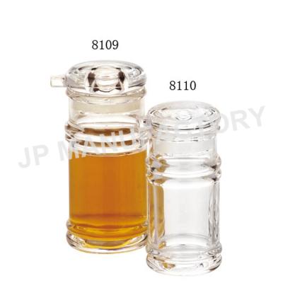 China Viable crystal clear acrylic condiment serving bottle/oil bottle condiment bottle for sale