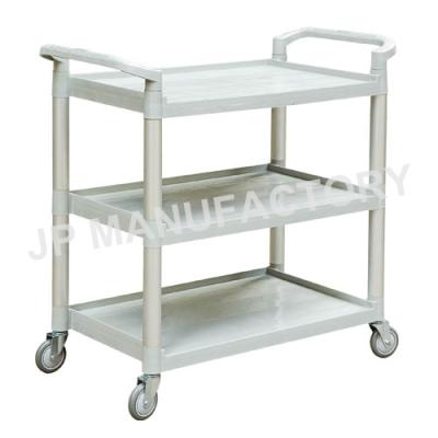 China Tools Clean Plastic Hotel And Restaurant Serving Trolley Cart for sale