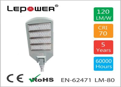 China 50 / 60Hz Highway Outdoor Led Street Lights 200 W 120LM/W IP66 Silver Ce Approved for sale