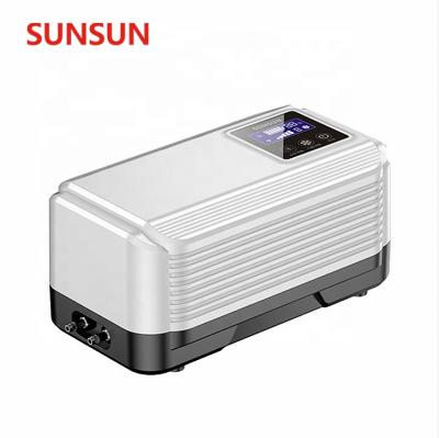 China Portable USB Compressor Support AC/DC Series SUNSUN CP USB Aquarium Charging Compressor for sale