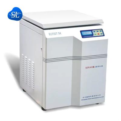 China Lab Instrument Vertical Low Speed Refrigerated Centrifuge with 0-9h59min Timing Range for sale