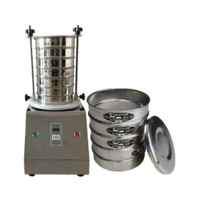 China Vertical Vibrating Motor Multilayer Particle Size Analysis Sieve Shaker 200mm 300mm for sale