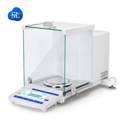 China Accurate 0.1mg/0.01mg Dual Range Analytical Balance with Linear Error of ±0.1/±0.05mg for sale