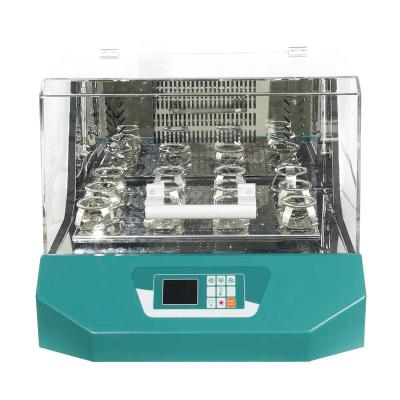 China 600W Lab Thermostatic Shaker Shaking Incubator met LCD-scherm Inner Chamber Grootte 455*380*290mm Te koop