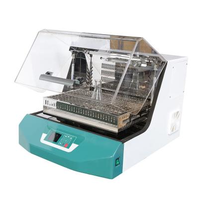 China Desktop laboratorium Shaker Incubator met temperatuurbereik RT 5-65C en prestaties Te koop