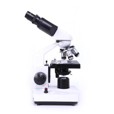 China 1600x Magnification BINOCULAR Microscope for Medical Research in Students' Laboratory for sale