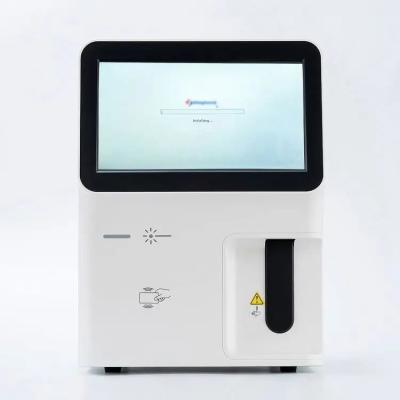 China Class II Fully Automatic 3 Part Hematology Analyzer with 14 Inch Touch Screen Display for sale