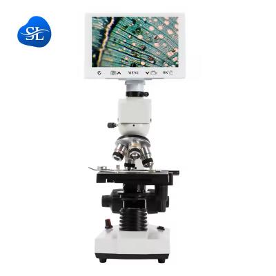 China Lab Drying Equipment Digital Microscope 40X-1000X Zoom Monocular Optical Microscope for sale